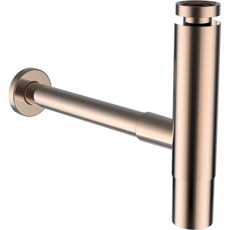 Laufen Conjuntos de desagüe - Sifón de diseño, oro rosa H3749800820001 (1/2)