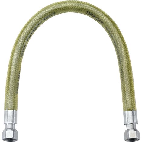 SCELTO DA DESIVERO Flessibile in acciaio inox mf 1/2 l1000 gas a norma en 14800 codice prod: DSV12428