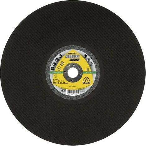 Disque K. MET 350 mm x 4,0 mm x 32 mm A924SX POUR rails de chemin de fer.