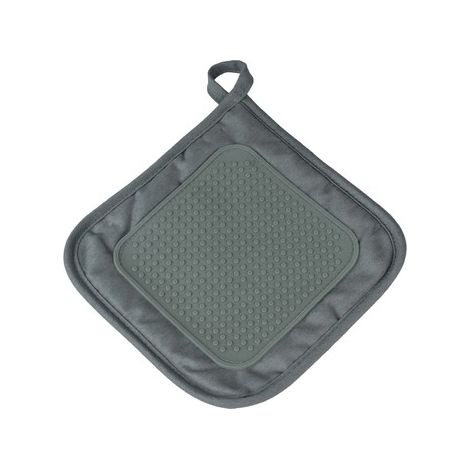 Manique de cuisine avec protection silicone Cuistot Gris (1/3)