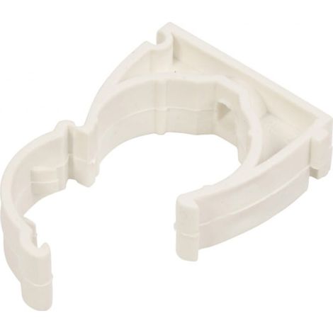 Morsetto chiuso per tubi lisci UZ 32 bianco 68047 /50 pezzi/
