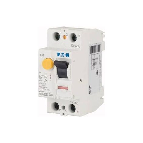 Eaton Y7-167119 FRCMM-25/2/003-G/A-NA Interrupteur différentiel biphasé G/A 25 A 0.003 A (1/5)