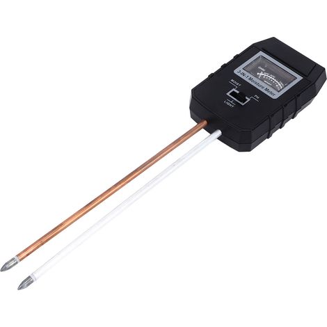 Testeur de sol 3 en 1 simple : pH, humidité, éclairage, eau, pour plantes, intérieur et extérieur RZ97 (1/5)