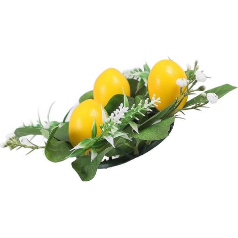 Couronne de bougies multicolores, guirlande de bougies artificielles décoratives (3 pièces) (1/5)