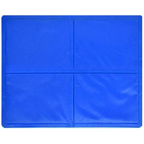 Alfombrilla de gel refrescante para mascotas, apta para gatos y perros - 40 x 50 cm, azul (1/5)