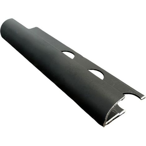Profilo Tondo in Alluminio Nero Opaco - Barra da2,5 metri : Modello - 8MM (1/3)