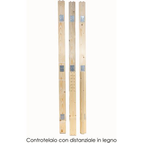 C CONTROTELAIO LEGNO ABETE 10,5X2X215 CM DIST.LEGNO- 1,0 pz