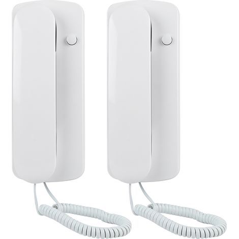 Two-way wired intercom for audio entry in villas, home offices, non-visual walkie-talkie (1/5)