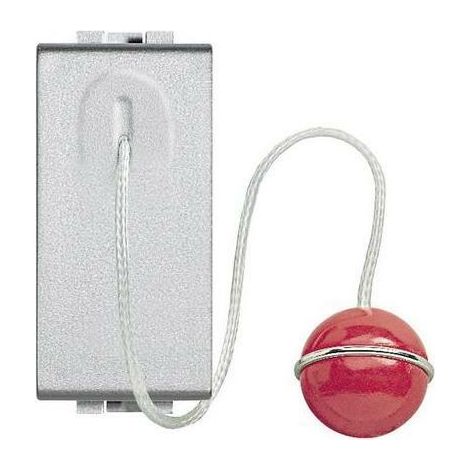 BTICINO LIVING LIGHT TECH NT4033 PULSANTE A TIRANTE 1P 10A NO ALLARME BAGNO 220V