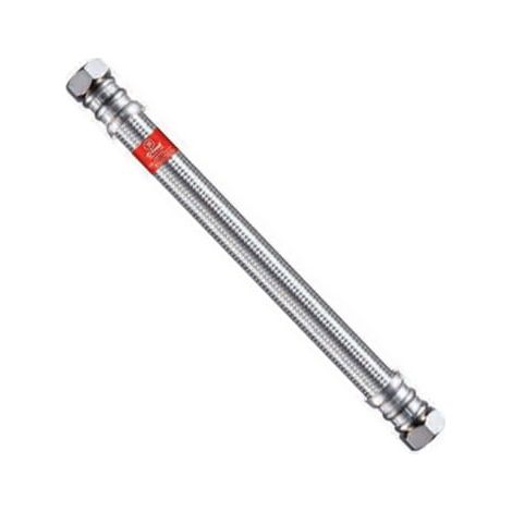 Flexible sanitaire/Chauffage Inox Øintér.25mm - Femelle 1" / Femelle 1" - 1000mm - TAQ EXTRA