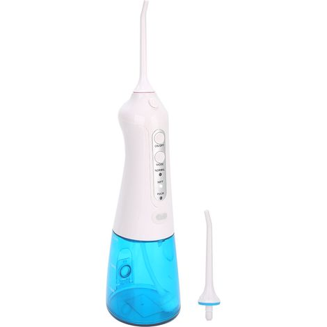 Hydropulseur électrique rechargeable portable pour le nettoyage des dents et l'hygiène buccale (1/5)
