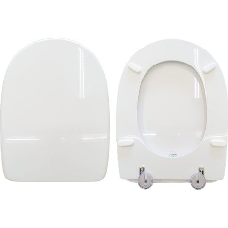 Copriwater Dino Sospeso Laufen legno rivestito in resina poliestere bianco (1/3)