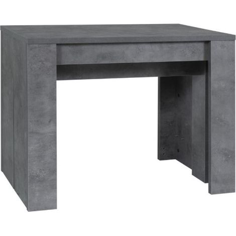 Ausziehbarer Konsolentisch aus Beton BAKU 78x54 - 252x h78 cm (1/3)