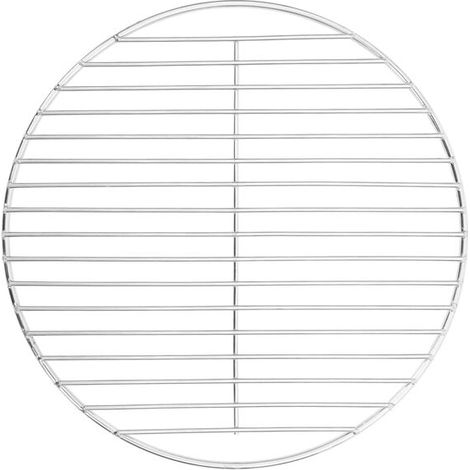 Grille de barbecue ronde, 34,5 cm de diamètre, en acier inoxydable 304. (1/5)