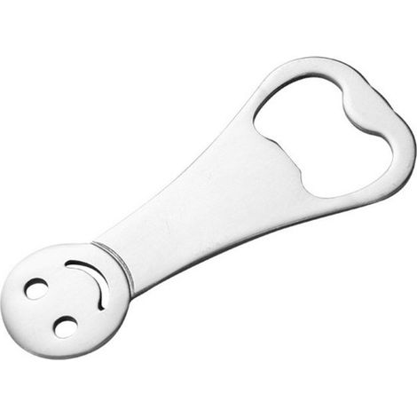 Abrebotellas, 8 x 3,5 cm, Juego de 2, Abrebotellas, Sacacorchos, Abrebotellas de acero inoxidable, Herramienta portátil para el hogar, cocinas