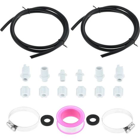 Deux ensembles Pour Hayward Clx220ga Cl220 hors Ligne chimique Feeder Connexion Lot avec selle Clamp (1/4)