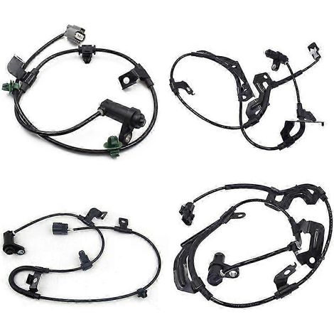 Capteurs ABS avant et arrière, références MN102573, MN102574, MN102577 et MN102578, compatibles avec Pajero Montero Sport II (2008-2016) et L200 Triton IV. (1/5)