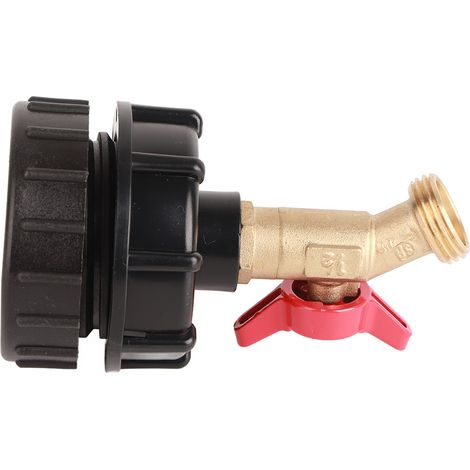 Adaptateur pour conteneur IBC, adaptateur pour réservoir, raccord de robinet, pièces de raccordement de vanne, petite buse (1/5)