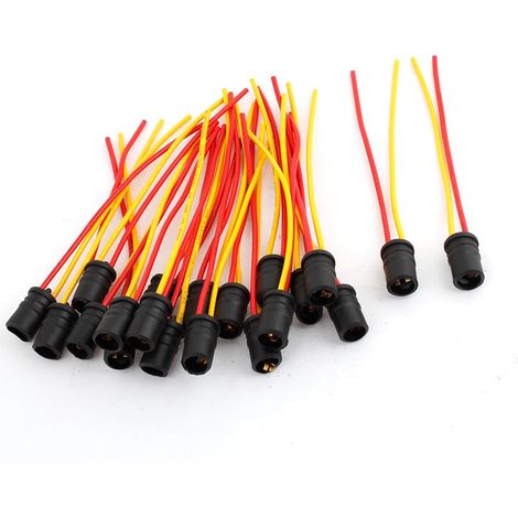 A ABSOPRO Motorcycle T10 Light Bulb Socket Holder (Set of 10) (1/5)