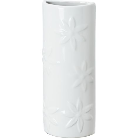 Humidificateur d'air pour radiateur, céramique, blanc en fleurs, WENKO (1/5)