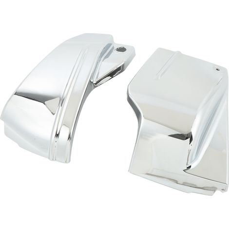 Paar seitliche Batterieabdeckungen für VStar 650 DragStar 650 XVS650 XVS650A Motorräder (alle Baujahre) (Chrom) (1/5)
