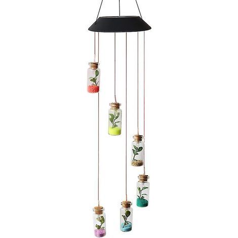 1 carillon solaire lumineux pour jardin (1/3)