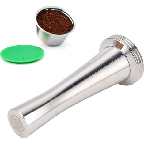30-mm-Kaffeetamper aus Edelstahl, massiver Illy-Tamper für Kaffeemaschinen (1/5)
