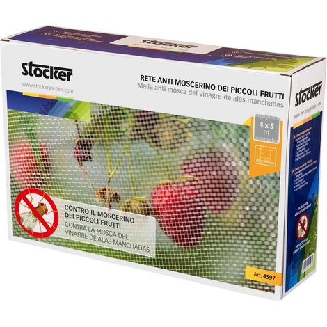 Stocker Rete anti moscerino dei piccoli frutti 4 x 5 m (1/2)