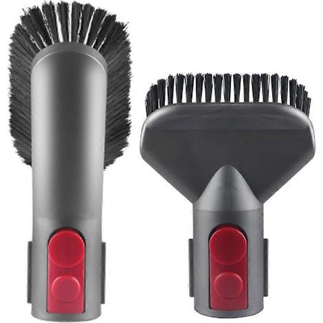 Kit d'accessoires pour aspirateurs V8, V7, V10 et V11, comprenant une brosse pour saletés tenaces et une brosse douce pour le dépoussiérage. (1/5)