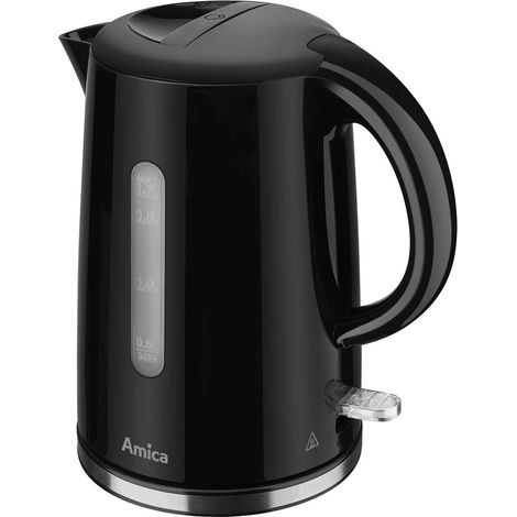 BOUILLOIRE AMICA KF1001 NOIR PLASTIQUE 1850-2200 W 1,7 L 1194049 (1/5)