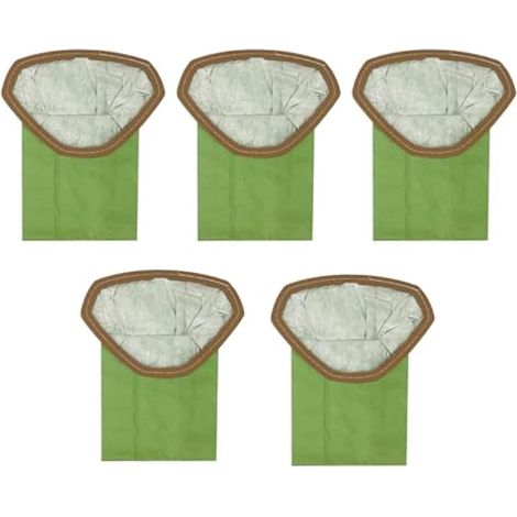 Lot de 5 sacs filtrants micro à col ouvert 107314 pour aspirateurs ProTeam de 6 pintes, compatibles avec les modèles Super Coach Pro 6, ProVac FS 6, GoFit 6, GoFit 6 Plus et GoFree Flex Pro II. (1/5)