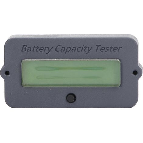 Testeur de batterie portable avec affichage numérique, plage de mesure de 8 à 120 V, test de capacité et de tension pour camping-cars et yachts, 20 A (1/4)