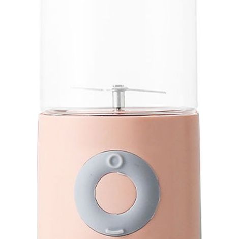 Beliebter tragbarer Entsafter, Mini-Elektro-Entsafter, kleiner Haushalts-Entsafter, USB-Entsafter, Pink Bazaar. (1/5)