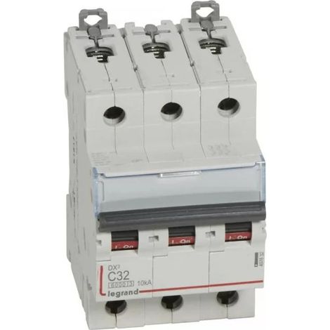 Legrand 407832 - Circuit breaker dx≥ 6000 screw/screw 3P 400V 32A 10kA curveC