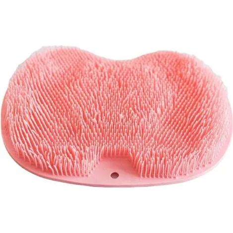 Tapis de bain antidérapant en Silicone, lavage des pieds, douche exfoliante, Massage, bain, brosse arrière, nettoyage du corps, outil de bain (1/5)