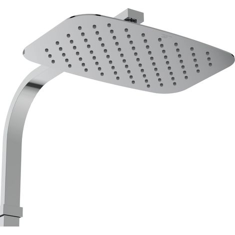 Ideal Standard Ceratherm S200 - Set doccia con termostato, 30x20 cm, 3 getti, cromo A7332AA (1/4)