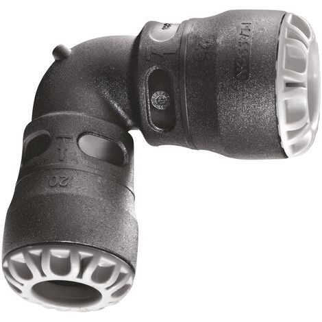 Coude réduit 45° enclipsable pour Tube PE Ø25/20