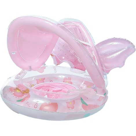 Bouée pour enfants, siège de protection solaire, jouets pour garçons et filles Bouée gonflable pour filles Jeux aquatiques d'intérieur et d'extérieur pour garçons : entraînement, plage, rivière, cam (1/5)