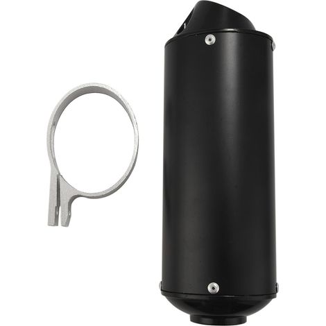 Kit de pot d'échappement silencieux 28 mm pour moto tout-terrain 50cc, 110cc et 125cc (quad/cross). (1/4)