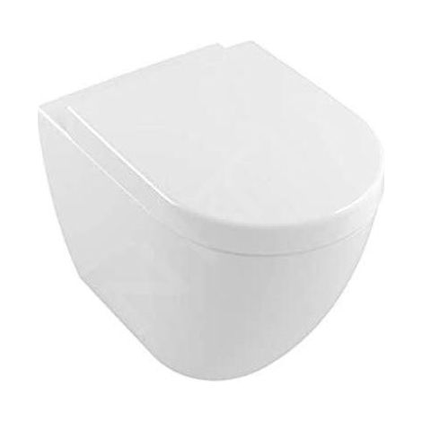 Villeroy & Boch Subway 2.0 WC à fond creux, ovale, au sol, sortie (1/5)