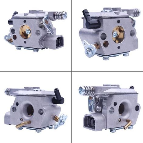 Kit Carburateur pour ECHO CS3000 CS3400 CS3450 CS300 Tronçonneuse, Carburateur avec Filtre à Air + Joint + Filtre à Carburant + Tuyau Pièces de Rechange Accessoire