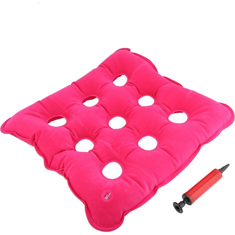 Coussin carré anti-escarres gonflable prévention des plaies de pression pour siège (1/5)