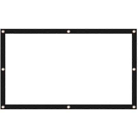 Écran de projection portable pliable de 120 pouces (16:9) pour films-265.00X150.00X0.20CM