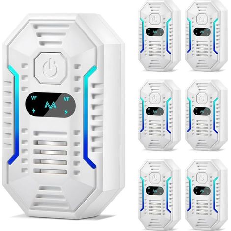 Ultrasonic Indoor Repellents (6-Pack) — Pest Control Plug-in Model Safe for Family and Pets (1/5)