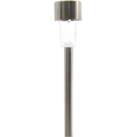 Paletto solare LED 24 cm luce fredda (1/4)