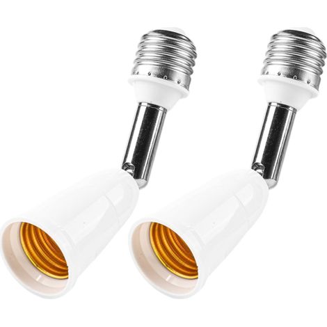 Convertisseur de douille E27flexible pour luminaires encastrés et ampoules décoratives avec adaptateur d'extension intelligent (1/5)