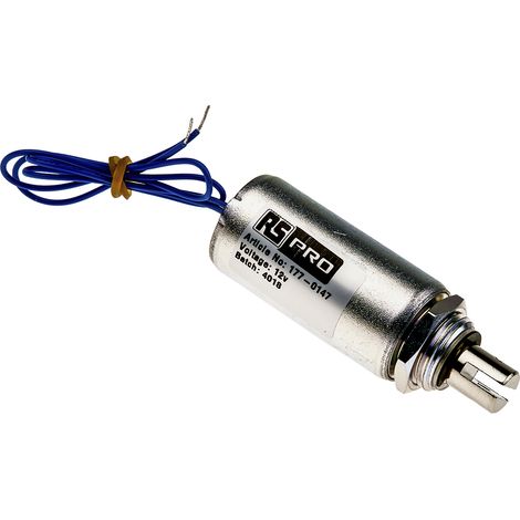 Electroaimant linéaire RS PRO 12 V ( Prix pour 1 ) (1/3)