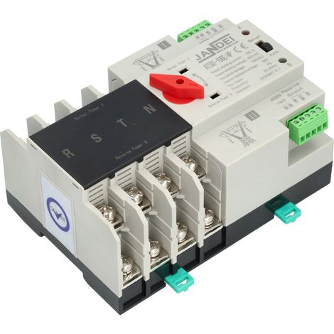 Jandei - Interruptor de transferencia automática doble alimentación 100A 4P