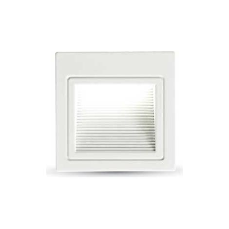 3W SPOT LED LUCE SCALE CORPO BIANCO BIANCO NATURALE 4000K                                                - Luce NATURALE (1/4)