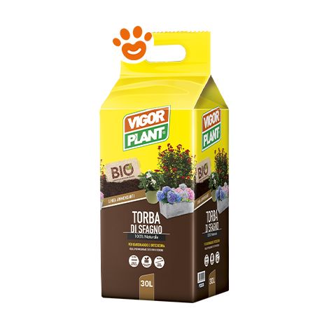 Vigorplant Torba di Sfagno Balletta - Sacco 30 Lt -